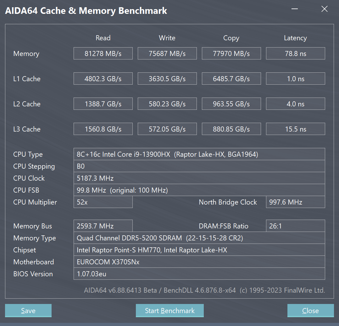 Notebook Eurocom Raptor X17: Core i9-13900HX a RTX 4090