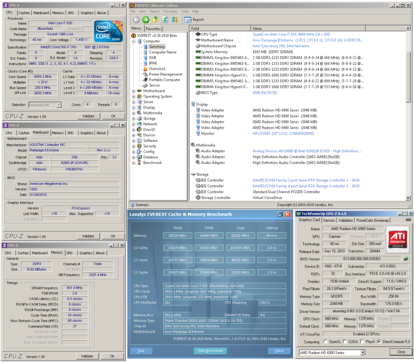 Sapphire Radeon HD 6950 a HD 6970 - Výkon v CrossFire