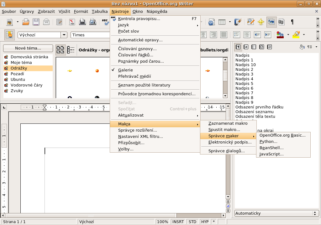 Zkuste Linux s Ubuntu - 4.díl - pracujeme s Linuxem