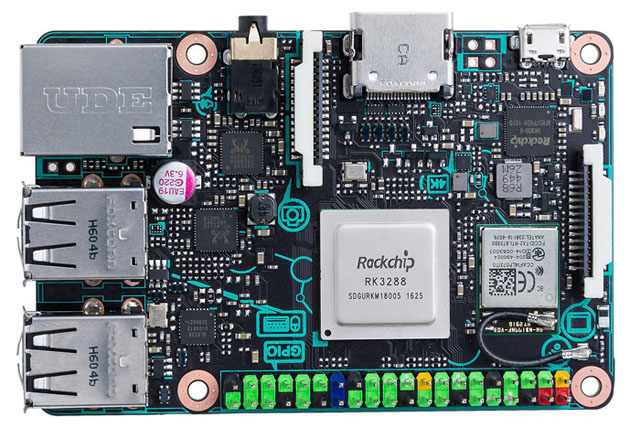 Tinker Board: konkurence Raspberry Pi 3 v podání značky Asus