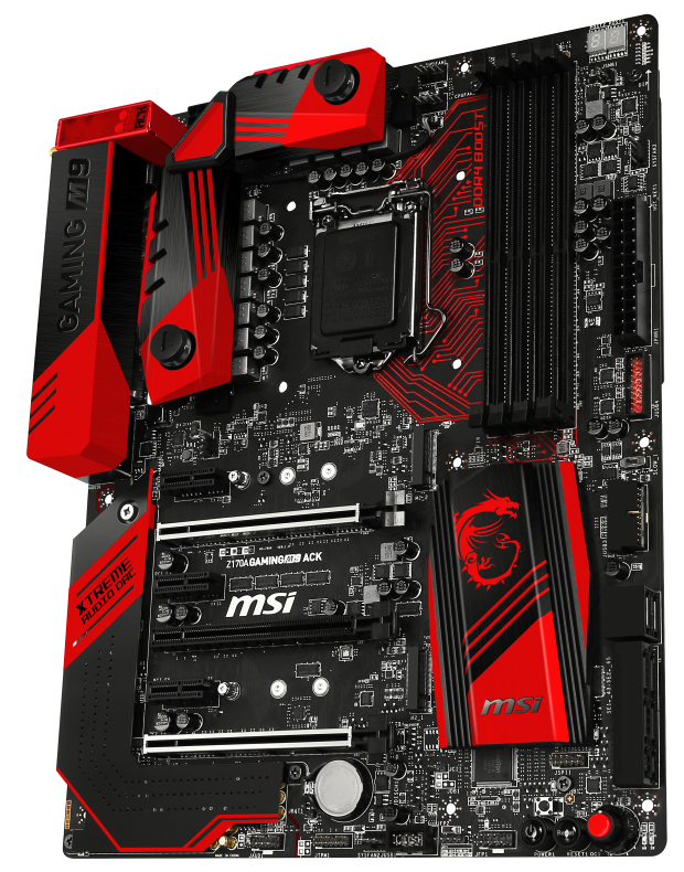 MSI Z170A Gaming M9 ACK: Deska pro nadšence a hráče