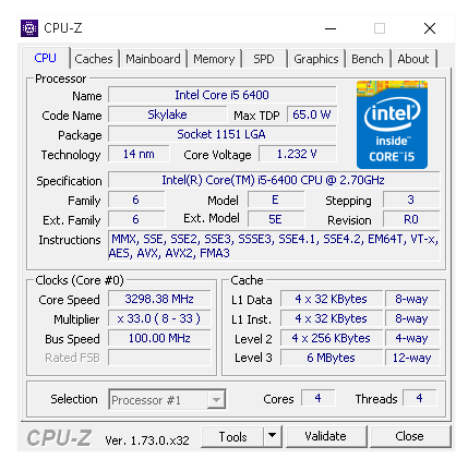 Přetaktování Skylake pomocí BCLK - Core i5-6400 na 4,6 GHz! 