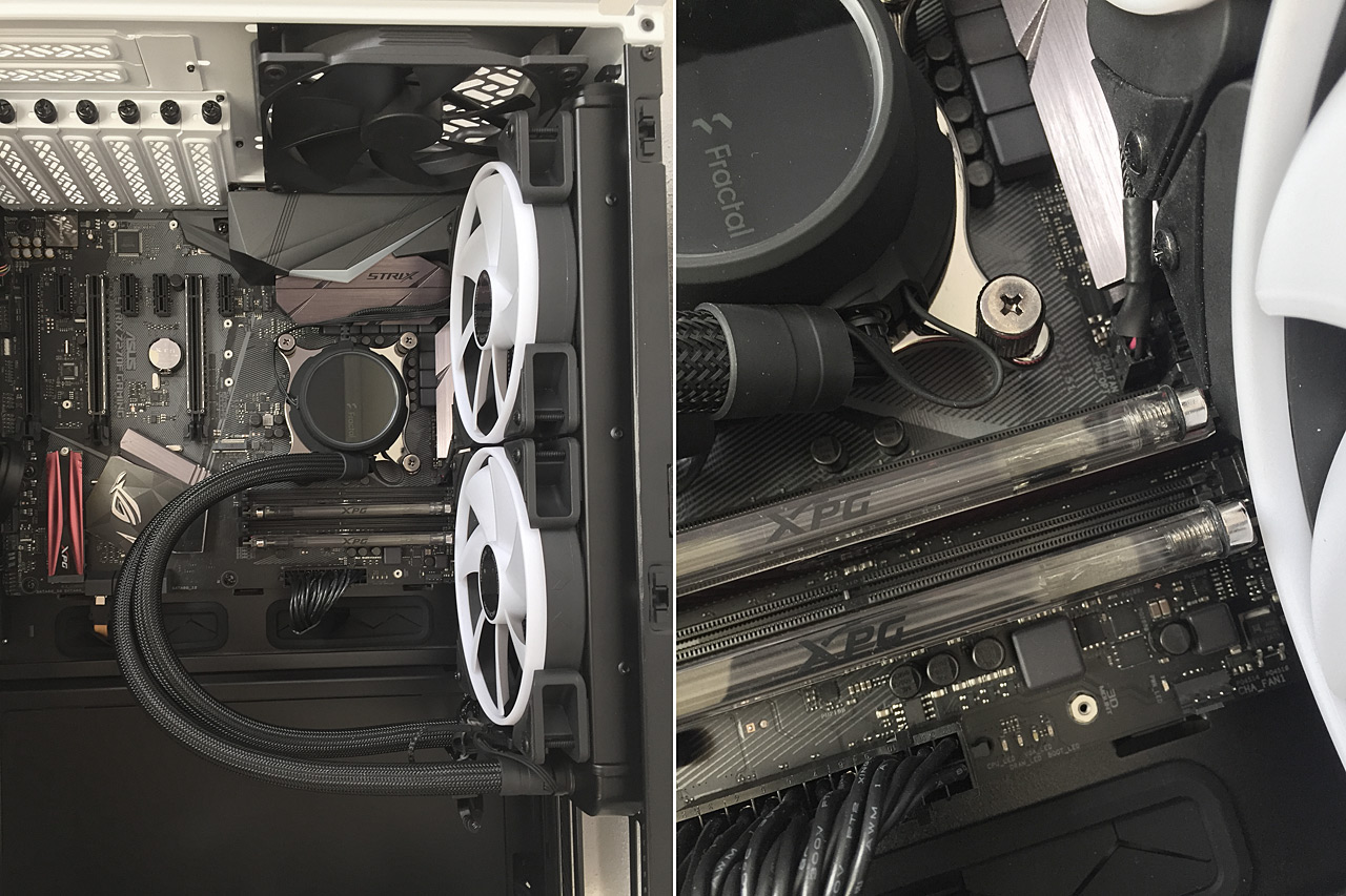 Test skříní Fractal Design Meshify 2 a Meshify 2 XL