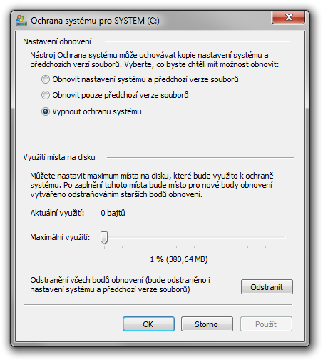 Optimalizace Windows 7 pro SSD - co funguje a co ne