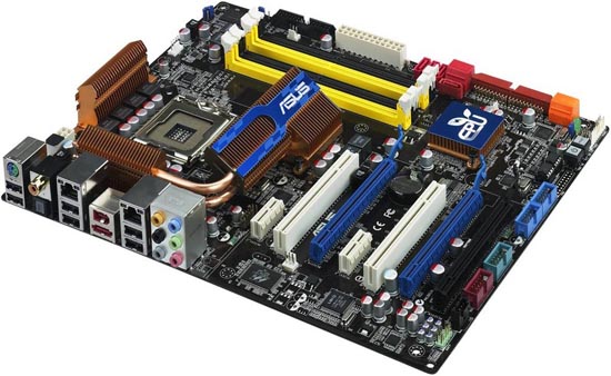 Dvě základní desky Asus s chipsetem P45 spatřeny