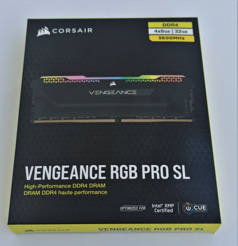 Corsair Vengeance RGB Pro SL - nízké RAM s vysokými takty