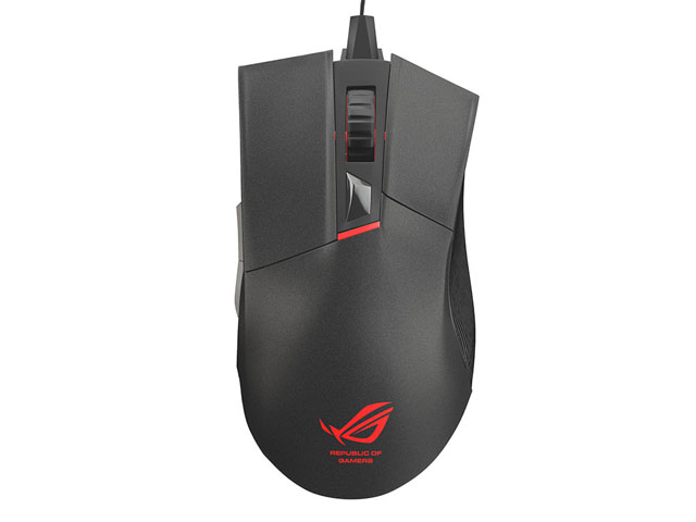 ASUS ROG Gladius: nová herní myš se spínači Omron a rozlišením snímače 6400 DPI