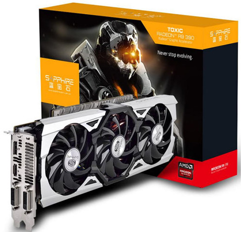 Sapphire nabízí Radeon R9 390 Toxic s robustním chladičem a vysokým továrním přetaktováním