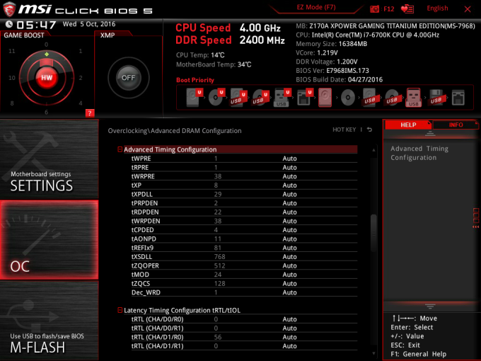 Skylake a MSI Z170A XPOWER Gaming Titanium Edition