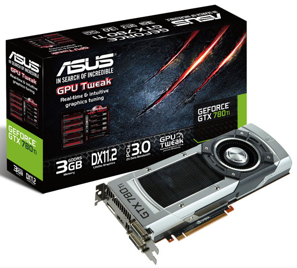 Výrobci ASUS, KFA2, Palit a Gainward představili vlastní grafické karty GTX 780 Ti