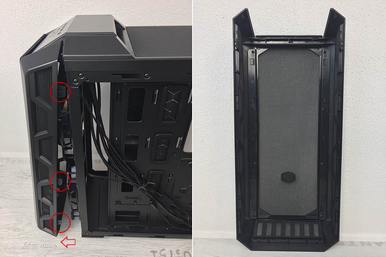 Cooler Master MasterCase H500 ARGB – nejnižší HAF