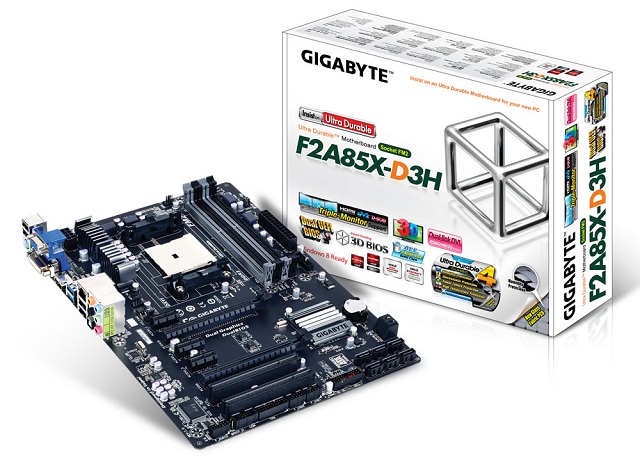 Gigabyte F2A85X-D3H: minulost se potkala se současností