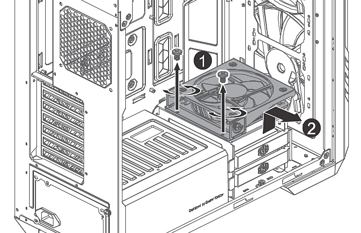 Test skříně Cooler Master HAF 500