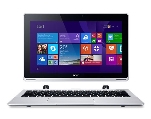 Acer Aspire Switch 11: 11,6" hybridní zařízení se čtyřmi režimy používání a dvoujádrovým procesorem Intel Core i3