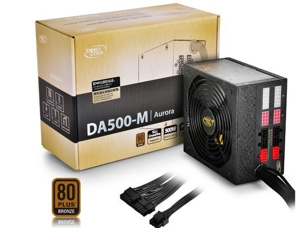 DeepCool oznámil vydání svých nových napájecích zdrojů DA700 a DA500-M