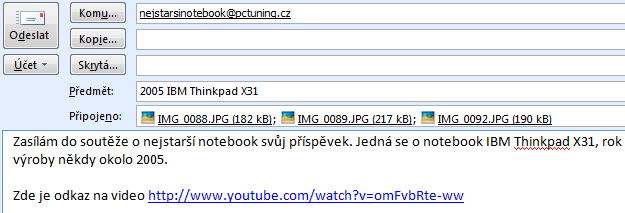 Hledá se nejstarší notebook – soutěž s Alfa Computer