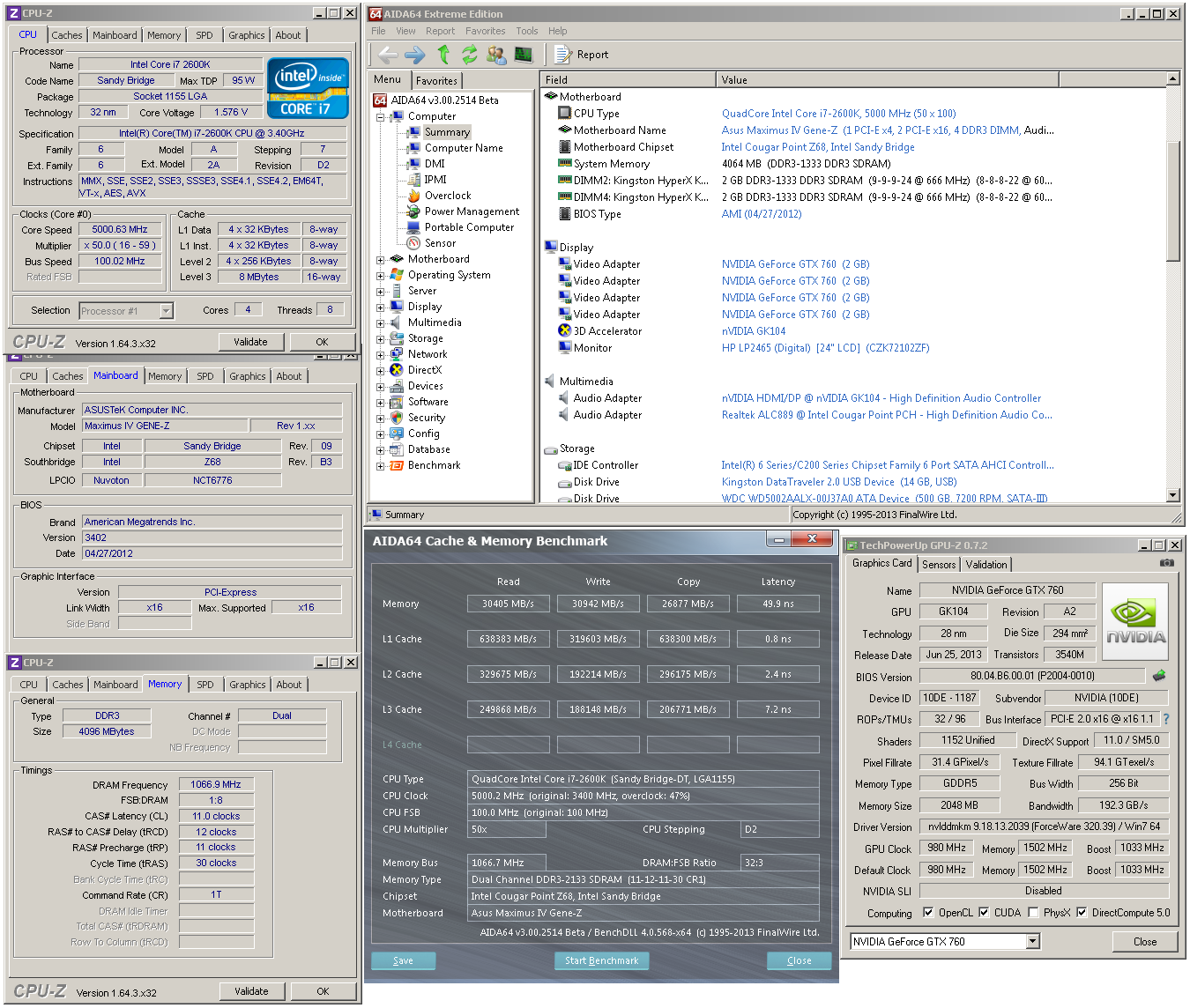 Test nVidie GeForce GTX 760 – nástupce GTX 660 Ti