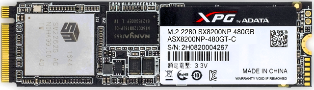 480GB NVMe SSD ADATA XPG SX8200: super výkon a cena