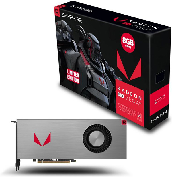 Grafická karta AMD Radeon RX Vega 64 – Sapphire Radeon RX Vega 64 8G HBM2 Limited Edition