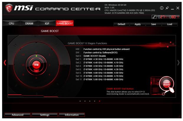 MSI Z170A Gaming M9 ACK: Deska pro nadšence a hráče