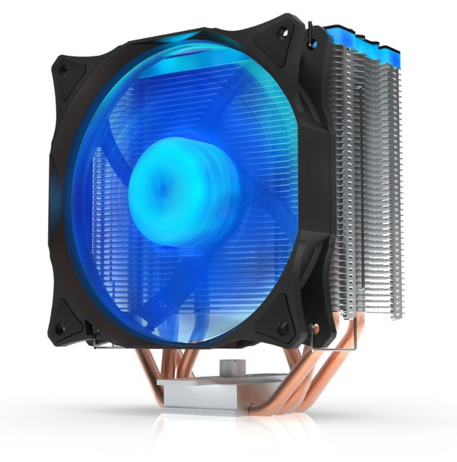 SilentiumPC představila nový chladič Fera 3 RGB HE1224 s RGB podsvícením