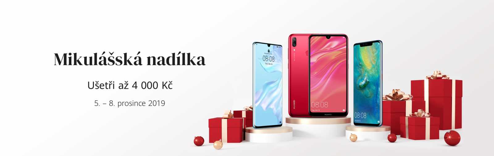 Mikulášská nadílka od Huawei: Špičkový Mate 20 Pro jen za 12 999 Kč a další slevy