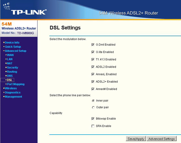 TP-LINK TD-W8900GB: ADSL2+ modem, router a WiFi v jednom