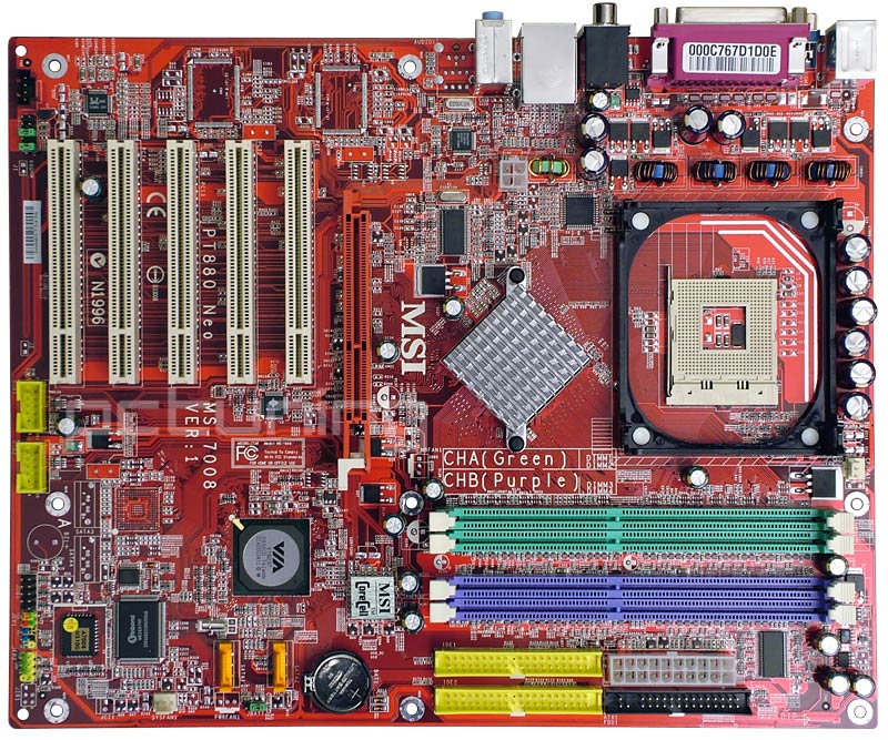 MSI PT880 Neo - Zatopí VIA v čipsetech Intelu?