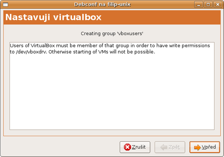 VirtualBox aneb Windows Vista v Linuxu