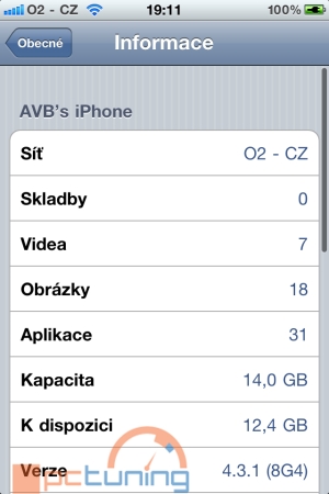 Apple zpřístupnil před okamžikem iOS 4.3.1