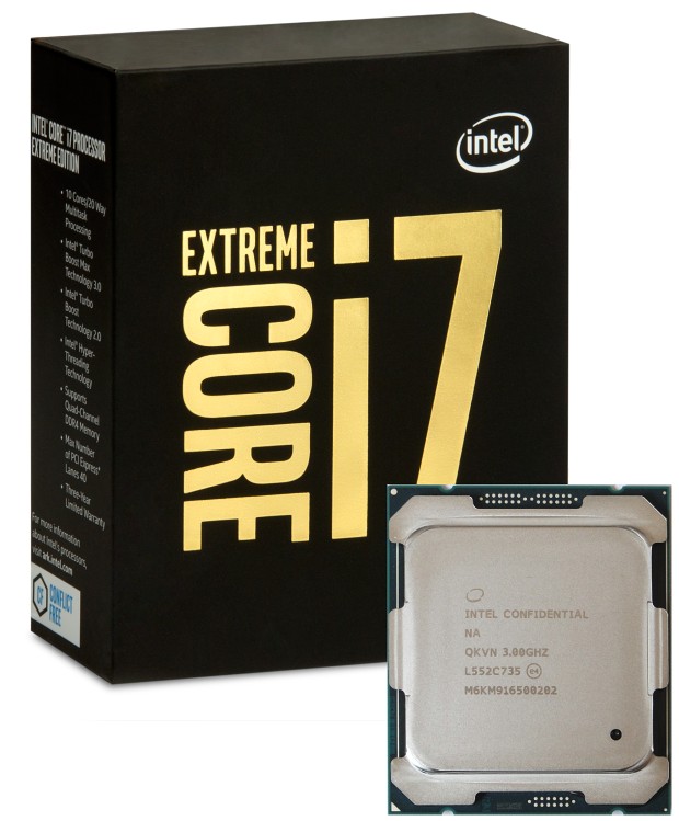 Intel Core i7-6950X: 10jádrové monstrum pro highendové PC