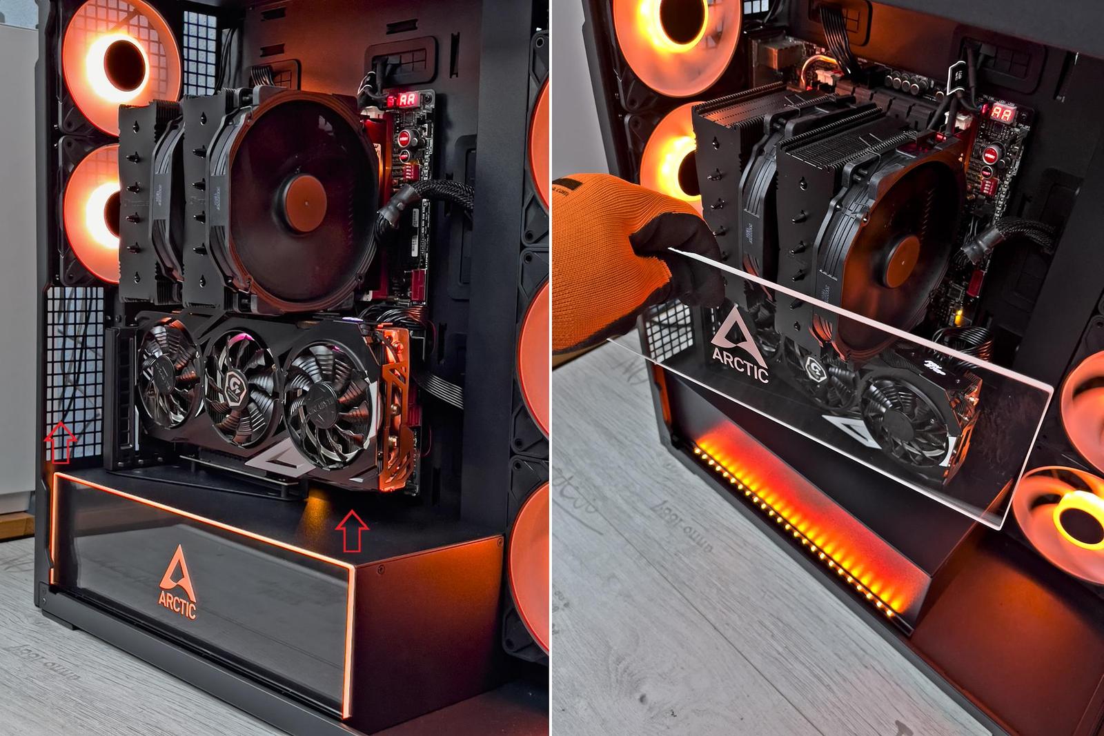 Test skříně Arctic Xtender VG – návrat ve velkém stylu