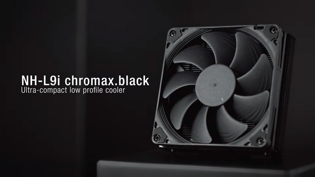 Noctua začíná prodávat celočerné procesorové chladiče Chromax Black