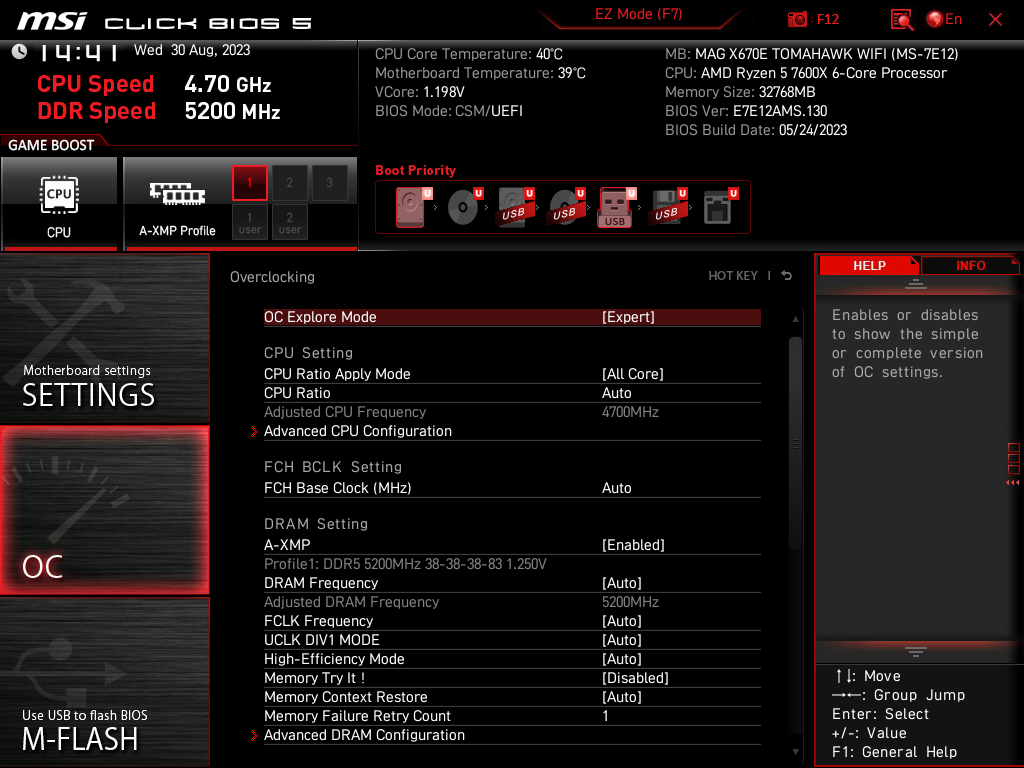 Test desky MSI MAG X670E Tomahawk WIFI: Nejlevnější highend pro AMD Ryzen