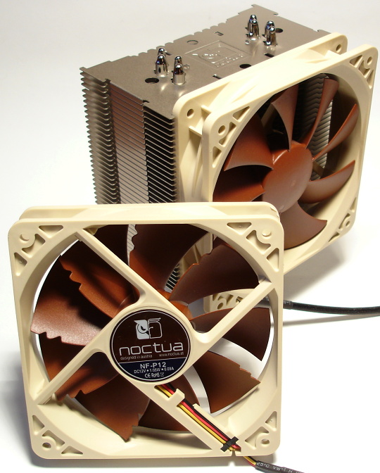 2× CoolerMaster vs. Noctua – design vs. kvalita