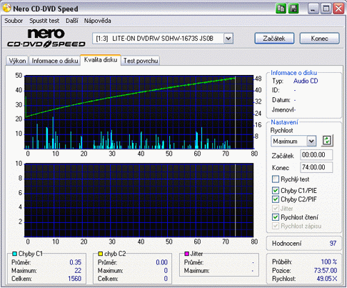 LG GSA-2166D - externí vypalovačka