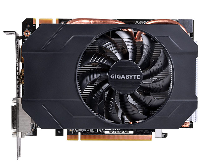 Gigabyte přidá do své nabídky další model grafiky GeForce GTX 960 v kompaktním provedení ITX