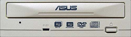 ASUS DRW-1608P, pálíme DVD+R DL rychlostí 6x