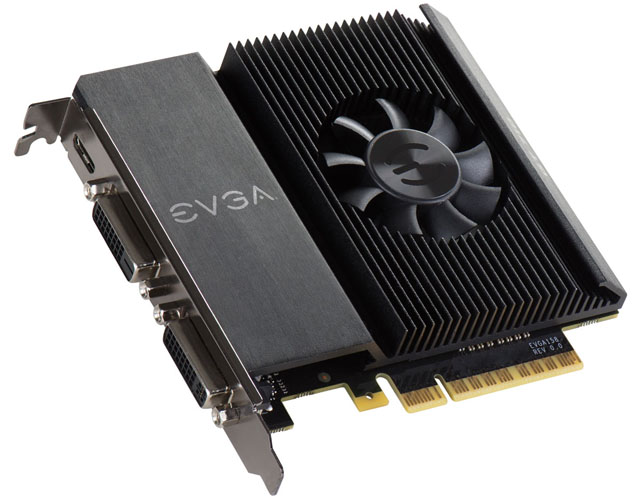 EVGA odhalila svoji řadu levných grafických karet GeForce GT 710