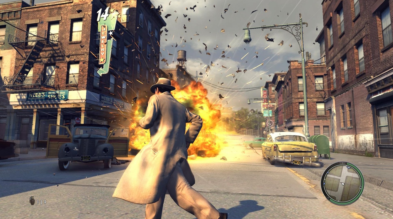 Mafia II v obrazech - bez PhysX ani ránu