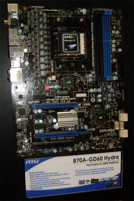 CEBIT 2010: MSI - první Hydra pro AMD