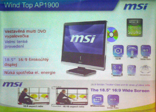 MSI RoadShow 2009 - nové produkty MSI