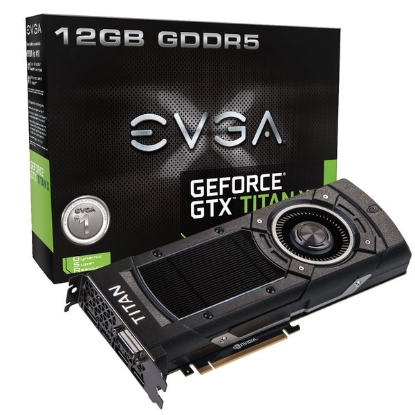 EVGA nabídne GTX TITAN X ve verzích Superclocked a Hydro Copper s blokem vodního chlazení