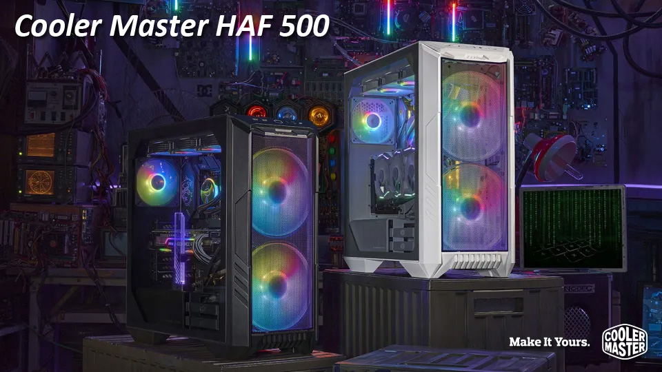 Test skříně Cooler Master HAF 500