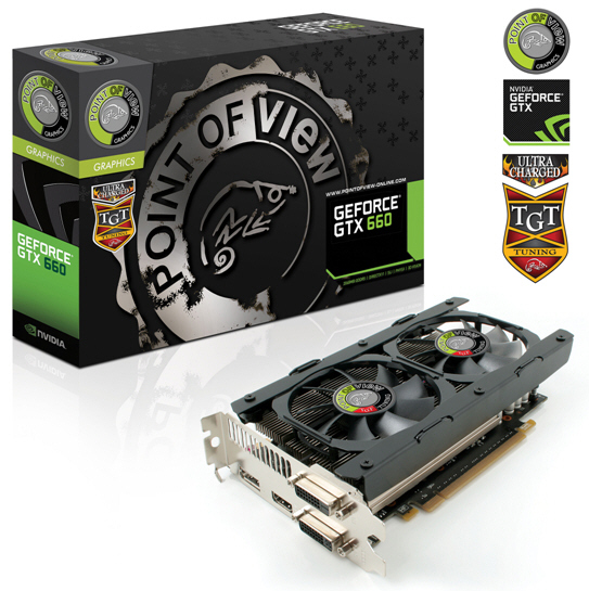 TGT GeForce GTX 660 2GB UltraCharged s jádrem kmitajícím na 1084 MHz