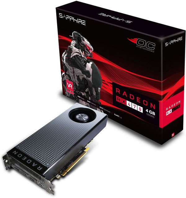 Grafická karta AMD Radeon RX 470 – Sapphire Radeon RX 470 4G D5