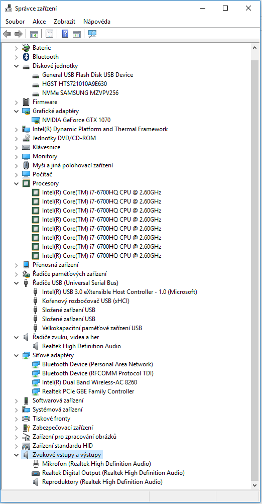 Asus G752VS: výkonný herní notebook s GTX 1070