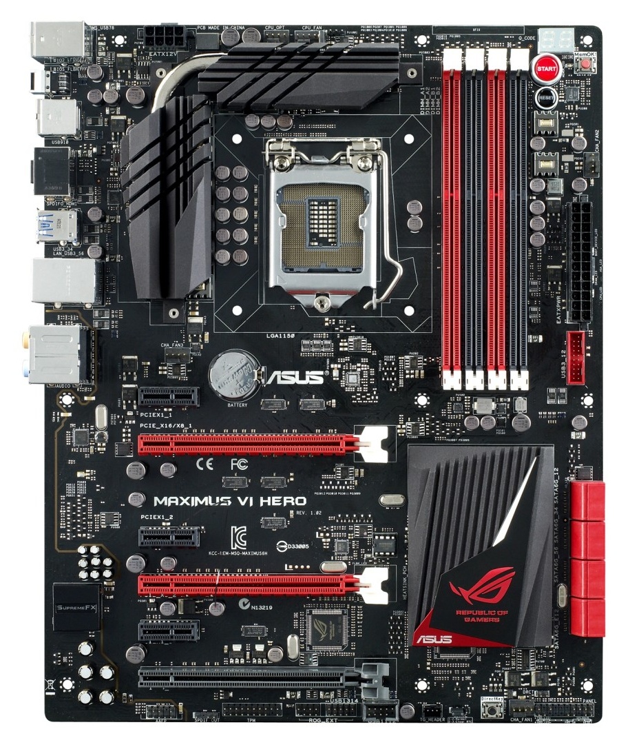 Asus Maximus VI Hero – špička na poli desek Z87