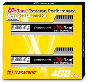 Nové DDR3 paměti od firmy Transcend