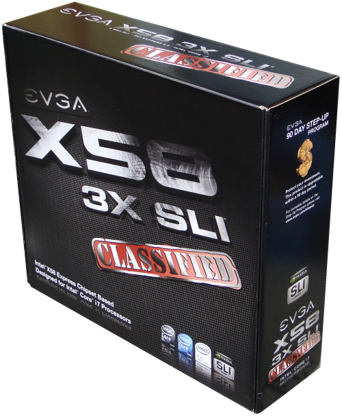 EVGA X58 Classified - Majstrštyk pro taktování Core i7